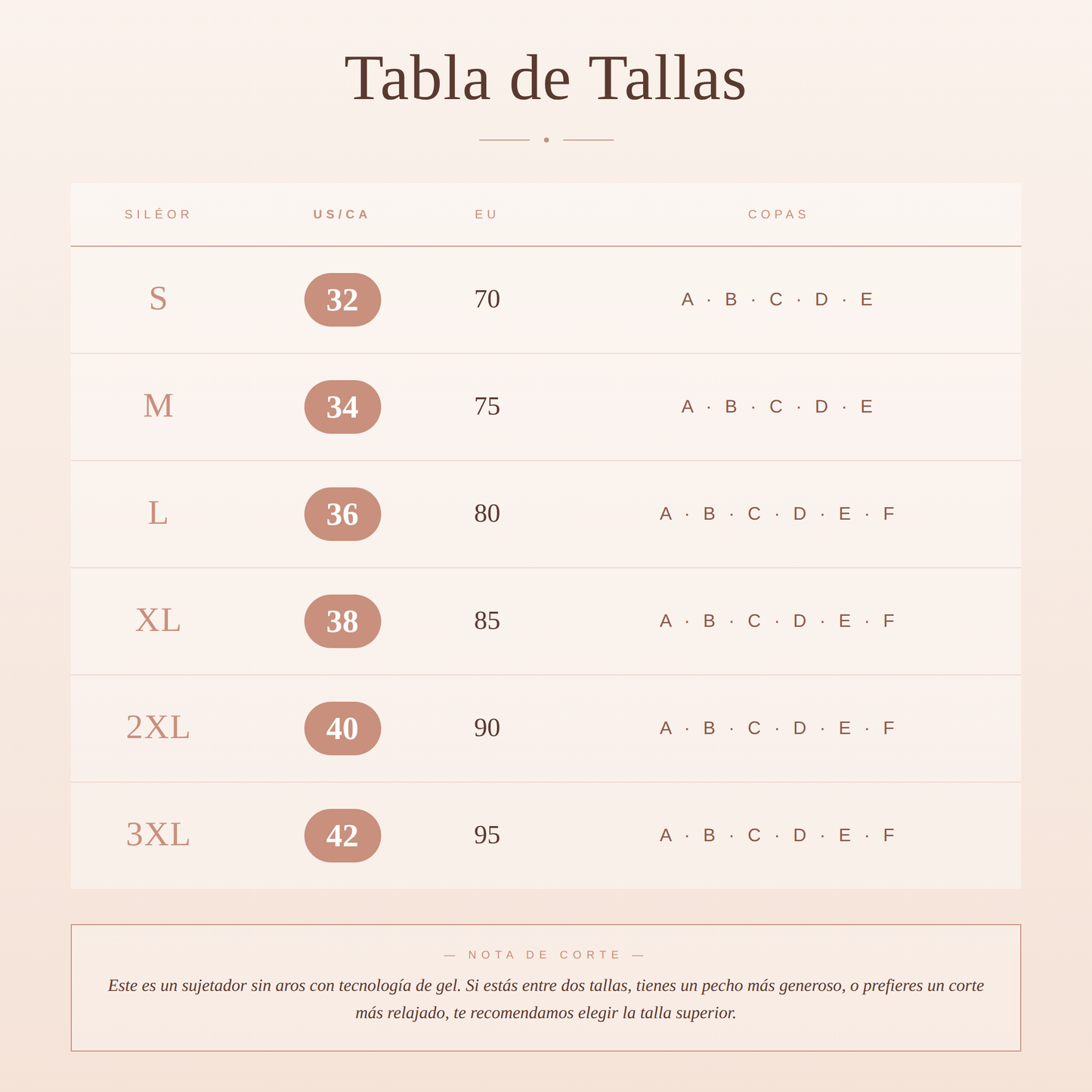 Siléor™ Bra Segunda Piel