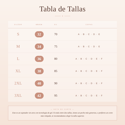 Siléor™ Bra Segunda Piel